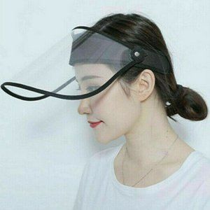 Reusable Full Face Protective Shield Clear Visor